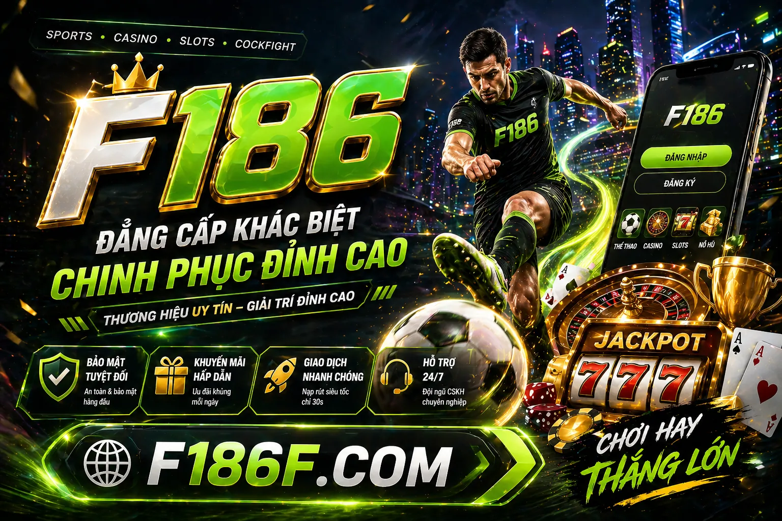 Hàng trăm trò chơi slot hấp dẫn
